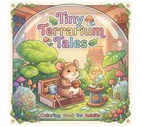 Tiny Terrarium Tales: A Cozy Adult Coloring Book of Miniature World Adventures