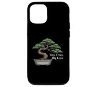 Tiny Trees Big Love Bonsai Tree Plant Lover Art Carcasa para iPhone 12/12 Pro