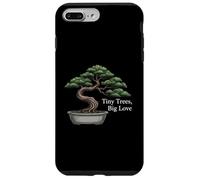 Tiny Trees Big Love Bonsai Tree Plant Lover Art Carcasa para iPhone 7 Plus/8 Plus
