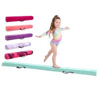 TINY TUMBLERS Barra de Equilibrio para niños - Tamaños 210/240/270/300cm Increíble Equipo de Equilibrio para niños en casa - Ante sintético, Espuma EVA de Alta Densidad - Correas de Transporte