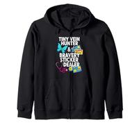 Tiny Vein Hunter Bravery Sticker Dealer Pediatric Nurse Sudadera con Capucha