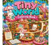 Tiny World Coloring Book: Cozy Miniature Worlds Hidden Inside Everyday Objects