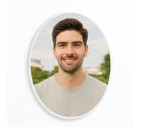 Tinykniv Retratos de porcelana personalizados, fotos de cerámica duraderas y resistentes a la intemperie, imagen resistente a la intemperie y a la decoloración, homenaje duradero para lápida, marcador