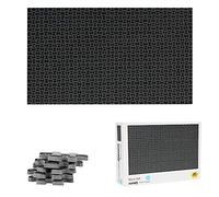 TINYOUTH 1000 piezas mini puzle negro para adultos, 42 cm x 29,7 cm, 2 mm, puzle de cartón difícil
