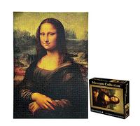 TINYOUTH - Puzzle de 2000 piezas para adultos, Mona Lisa, colección museo, 70 x 100 cm, grosor 2 mm, rompecabezas de pinturas famosas, reducción del estrés, staycation kill Time para adultos y niños
