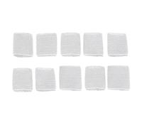 tinysiry Munas protectores de dedo de 10 piezas, cinta de agarre de pulgar de manga de los dedos elástico, ayuda para el pulgar de la artritis, ayuda deportiva Blanco