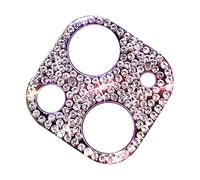 tinysiry Película de la Lente del teléfono Decoración práctica práctica de la cámara del teléfono con dhinestone Lente de Vidrio Templado Compatible con iPhone 14 13 Pro Plus Pro MAX Mini Mult