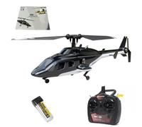 TinyWizTo F150BL V3 Air-wolf RC Helicóptero Modelo, 2.4G 5CH Avión de control remoto con luces LED, para adultos (versión RTF)