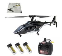 TinyWizTo F150BL V3 Air-wolf RC Helicóptero Modelo, 2.4G 5CH Avión de control remoto con luces LED, para adultos (versión RTF)