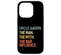 Tío Aaron Cita de The Man The Myth The Bad Influence Divertida Carcasa para iPhone 14 Pro