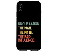 Tío Aaron Cita de The Man The Myth The Bad Influence Divertida Carcasa para iPhone XS MAX
