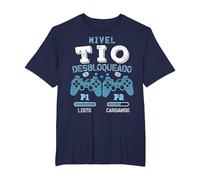 Tío Desbloqueado Embarazo Futuro tío Camiseta, Hombre Tallas Grandes, Azul Marino, 6X Alto