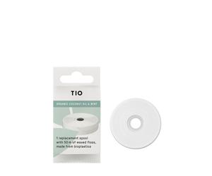 TIO FLOSS Hilo Dental - relleno de repuesto - con menta y aceite de coco orgánico