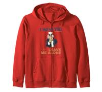 Tío Sam, quiero que me dejes solo, gracioso Sudadera con Capucha