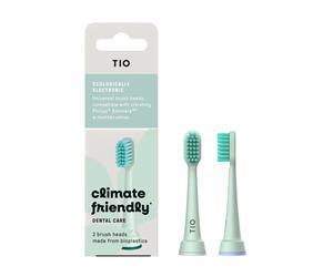 TIO SONIK Cabezal de recambio para el. cepillo dental sónico (2 piezas) - compatible con los modelos de cepillo dental philips sonicare