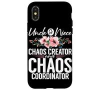 Tío y Sobrina Chaos Creator and Chaos Coordinator Humor Carcasa para iPhone X/XS