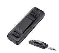 Tioheam Cámara Corporal portátil - Cuerpo policía Cuerpo visión Nocturna portátil y Oculta - Cámara Corporal con Interfaz USB para Actividades nocturnas, Correr, Pescar