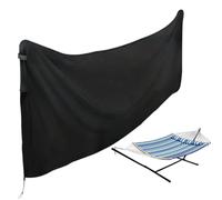 Tioheam Cubierta Impermeable para Hamaca,Resistente al Agua | Protector Portátil para Hamaca Resistente al Viento con Cuerda Ajustable para Mochilero Camión Jardín Camping