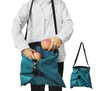 Tioheam Delantal De, Bolsillo Recolector De Naranjas, Delantal Grande Recolector de Frutas con Bolsillos de Liberación Rápida para Deshierbe de Verduras Recolección de Bayas y Trabajos de