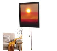 Tioheam Lámparas De Pared,Luz Ambiente Atardecer Montaje en Pared - Lámpara Ambiente Relajación Para Habitación Dormitorio Sala Oficina Estudio Pasillo Meditación - Para Habitación Cuarto Infantes