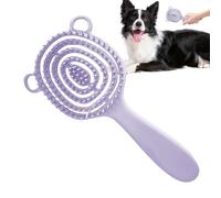 Tioheam Peine para gatos para mudarse, peine de masaje para mascotas - Cepillo depilatorio para cachorros | Cepillo para gatos para el cuidado de la piel, cepillo para perros para mudar, accesorios