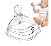 Tioheam Protector para pezones para lactancia materna, chupete para lactancia materna | Chupete de Silicona para Niñas para Lactancia,Protector de lactancia, cubrepezones con diseño cuadrado para