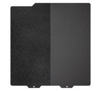 TIOPY A1 Mini Placa de construcción lisa PEI + texturizada PEI 184 x 184 mm, lámina de acero flexible para impresora 3D Bambu A1 Mini, negro