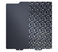 TIOPY Bambu A1Mini PET+ PEO Build Plate 184x184mm, 3D impresión doble cara acero para muelles para Bambu A1MINI,Sin Base Magnética