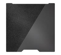 TIOPY Bambu H2C Smooth PEI+ Textured PEI Build Plate 335 x 346.5 mm, 3D Impresión a doble cara Acero para muelles para Bambu Lab H2C Placa de Impresión Textured Negro