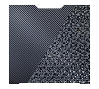 TIOPY Bambulab H2D PET (carbono) + PEO (diamante) Bambulab Build Plate 355 x 346,5 mm, acero para resortes de impresión 3D de doble cara para Bambu Lab H2D/H2S Textured Print Plate