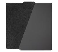 TIOPY Placa de impresión lisa PEI + texturizada PEI Bambulab 257 x 257 mm, acero para resortes de impresión 3D de doble cara para Bambu Lab X2D X1 X1C X1E P1P P1S P2S A1