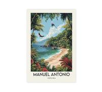 TIOQFJD Manuel Antonio - Póster en lienzo para decoración de pared, pinturas para sala de estar, dormitorio, decoración de 30 x 45 cm