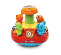 VTech Baby 80-186304 - 1-2-3 Animal Spinning Top, German Language