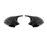 TIOWCGH Carcasas Retrovisor Compatible con para E90 E91 2005 2006 2007 Tapa De Espejo Retrovisor Lateral para Cubierta De Espejo Retrovisor Cubiertas De Repuesto para Espejos De Automóvil(Black,B)