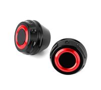 TIOWCGH Deslizadores Marco para Ninja400 2018-2024 para Ninja500 2024 2025 Accesorios De Motocicleta Eje Delantero Horquilla Protector De Rueda Deslizadores De Choque Tapa Almohadilla(Red)
