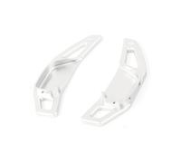 TIOWCGH Paleta Cambio Compatible con Toyota para Corolla 2013 2014 2015 2016 2017 2018 Paletas De Cambio De Aluminio para Volante De Automóvil Paletas De Cambio De Marchas Extensión(Silver)