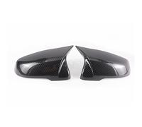 TIOWCGH S Compatible con Toyota para Supra 2019 2020 2021 2022 Detalles Exteriores Cubierta Protectora del Espejo Retrovisor Accesorio para Automóvil Patrón De Fibra De Carbono(Black Carbon)