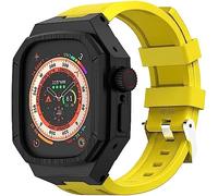 TIOYW Kit de modificación de correa de reloj de goma para Apple Watch 8 de 49 mm, accesorios de modificación de protección de reloj, universal para hombres y mujeres, For 49mm, Ágata