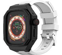 TIOYW Kit de modificación de correa de reloj de goma para Apple Watch 8 de 49 mm, accesorios de modificación de protección de reloj, universal para hombres y mujeres, For 49mm, Ágata