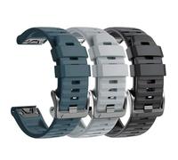 TIOYW Para Fenix 8X Band 26MM correas de reloj para Fenix 6X Pro/Fenix 5X/Fenix 5X Plus/Fenix 7X/Fenix 3/HR/Tactix/Descent MK1/D2 Delta PX/D2 Charlie 3 piezas(3P4)