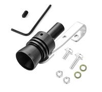 Tip Escape Tubo De Escape Turbo Para Coche Fabricante Rugidos Gran Tamaño Simulador De Silbato De Sonido S/M/L/XL Accesorios Para Tubo De Escape Turbo Para Coche(XL)