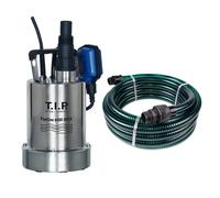 TIP FlatOne 6000 Inox bomba de achique medium Rojo / Negro / Acero inoxidable