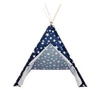 Tipi de poliéster con deseño de Estrellas en Color Azul 103x103x160cm