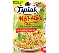 Tipiak Méli-Mélo Gourmand - Juego de 4 cereales (330 g)
