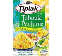 Tipiak - Preparado para Taboulés, menta, limón, aceite de oliva, 350 g, 4 unidades