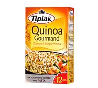 Tipiak Quinoa Gourmand Inkareis - Mezcla de colores rojos y blancos y Bulgur (3 x 400 g)