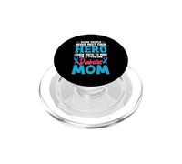 Tipo 1 Diabetes Mamá Madre T1D Conciencia sobre diabéticos Mujeres PopSockets PopGrip para MagSafe