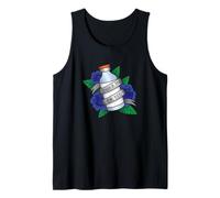 Tipo 1 La insulina de la Conciencia de la Diabetes T1D o Muere el Tatuaje del Marinero Camiseta sin Mangas