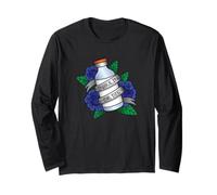 Tipo 1 La insulina de la Conciencia de la Diabetes T1D o Muere el Tatuaje del Marinero Manga Larga