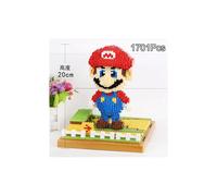 (Tipo 15 - Con caja) Juego de bloques de construcción en micro ladrillos modelo Super Flying Ma Bros